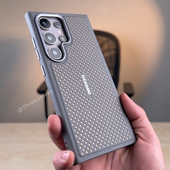 Lido Mesh Leather Case Samsung S25 Ultra