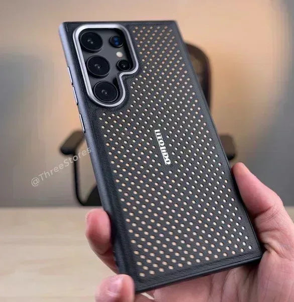 Lido Mesh Leather Case Samsung S25 Ultra - Three