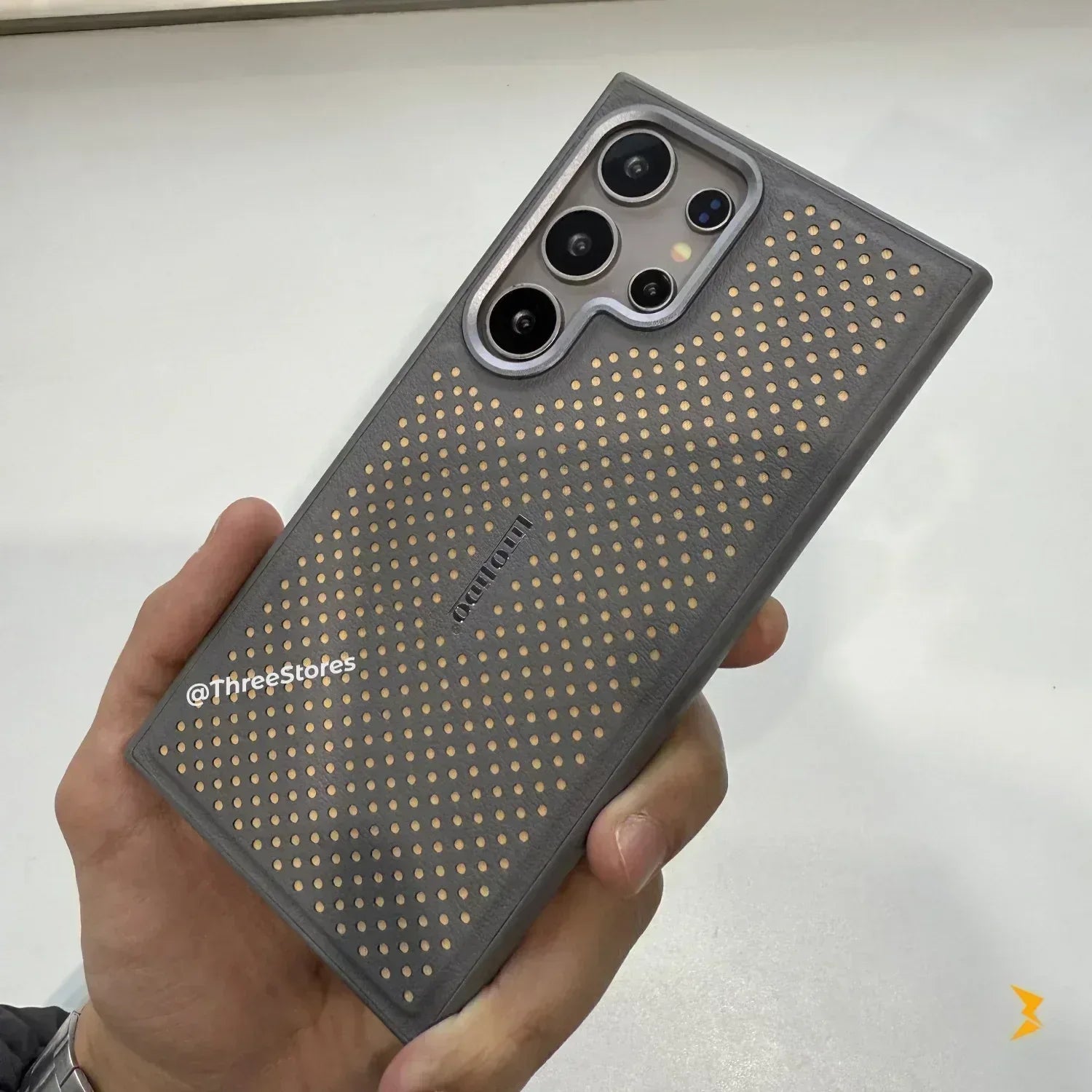 Lido Mesh Leather Case Samsung S25 Ultra - Three