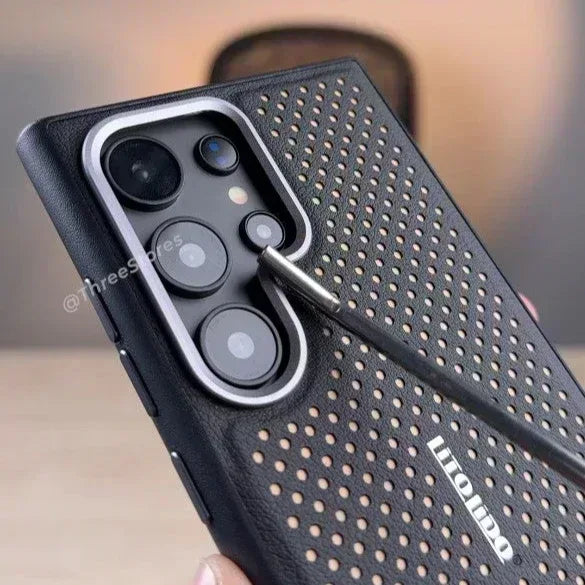 Lido Mesh Leather Case Samsung S25 Ultra - Three