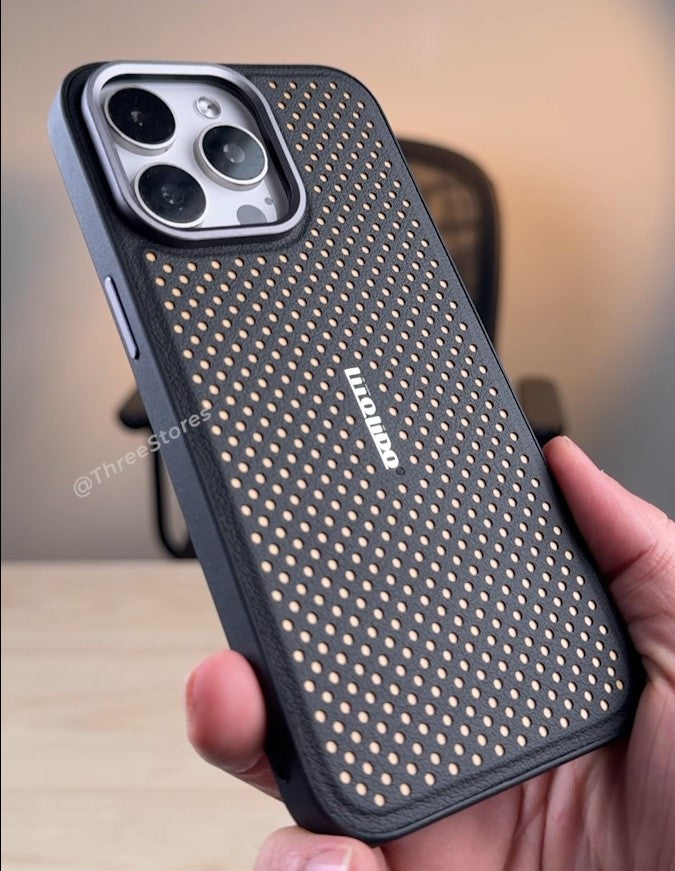 Lido Mesh Leather Case iPhone 16 Pro Max