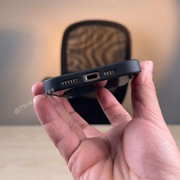 Lido Mesh Leather Case iPhone 16 Pro Max