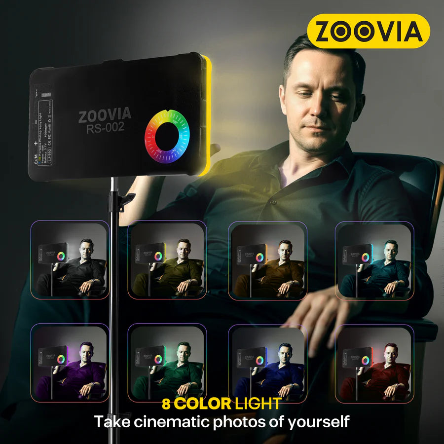 ZOOVIA RGB LED Video Rig with 4000mAh Battery RS-002