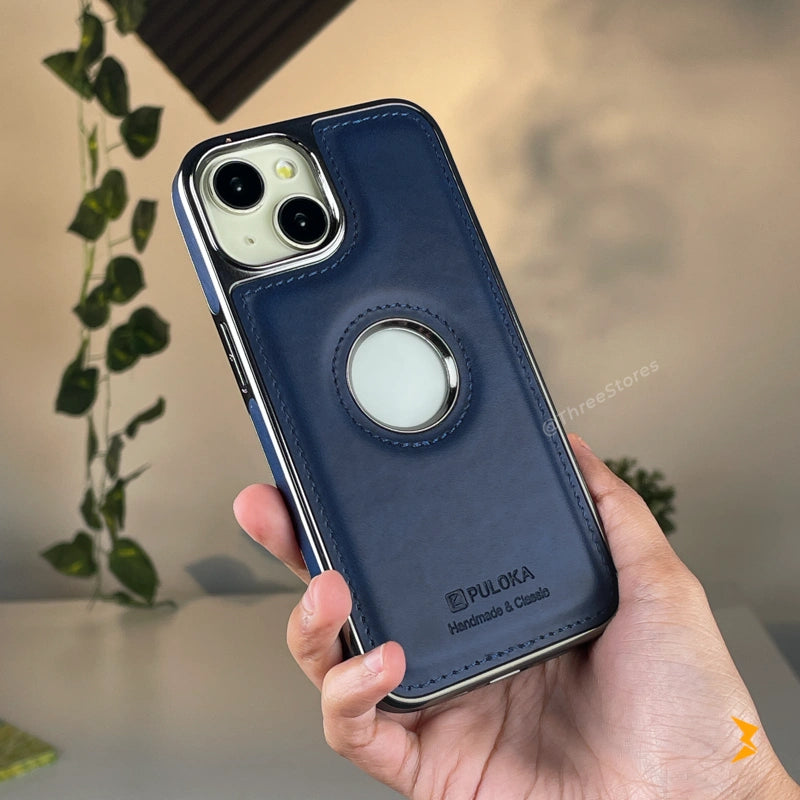 Light Sand Leather Case iPhone 13/14/15