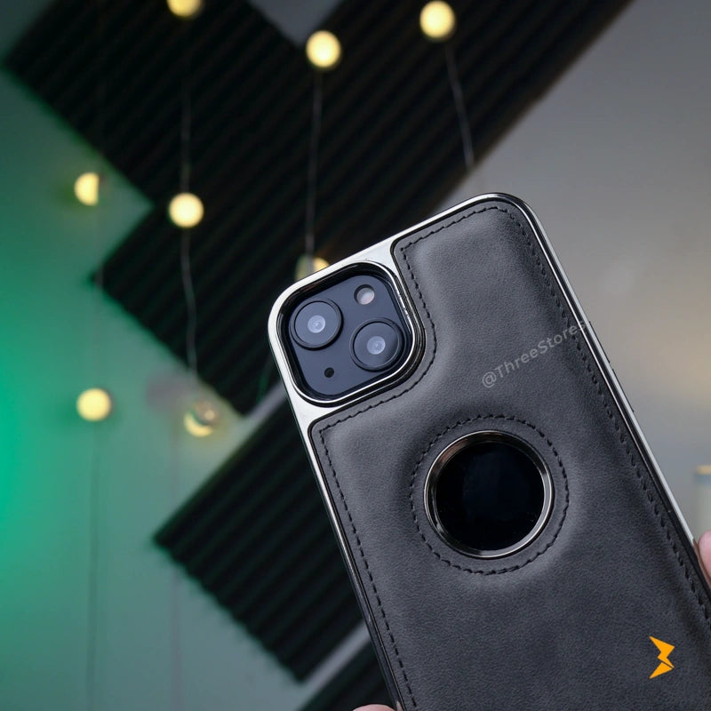 Light Sand Leather Case iPhone 13/14/15