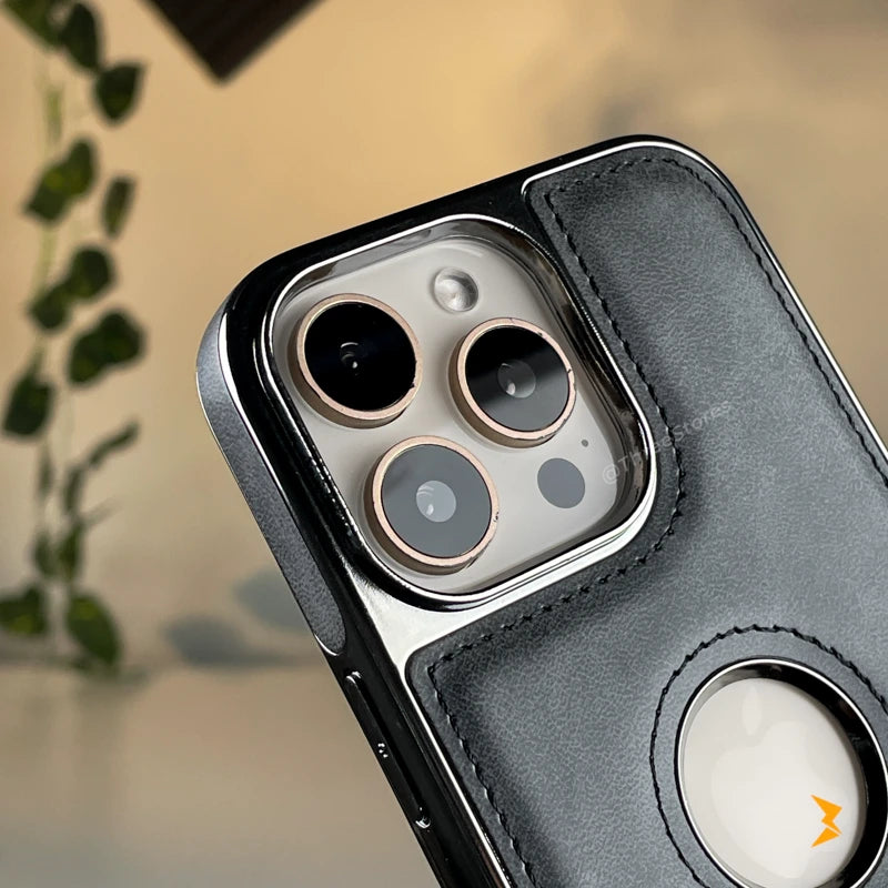 Light Sand Leather Case iPhone 12 Pro Max