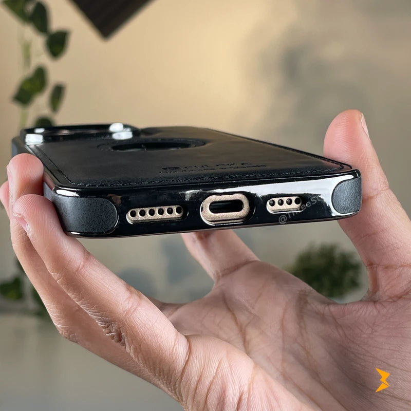 Light Sand Leather Case iPhone 12 Pro Max