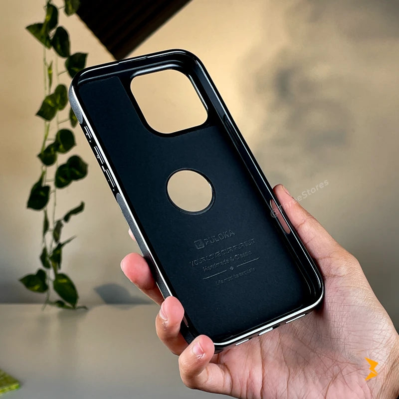 Light Sand Leather Case iPhone 12 Pro Max