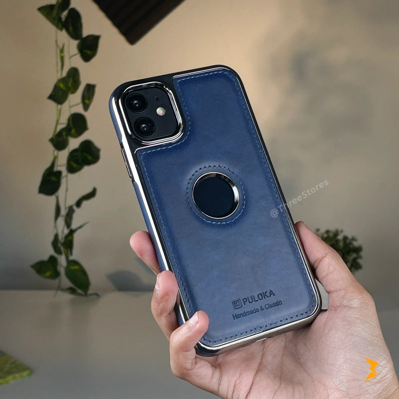 Light Sand Leather Case iPhone 12