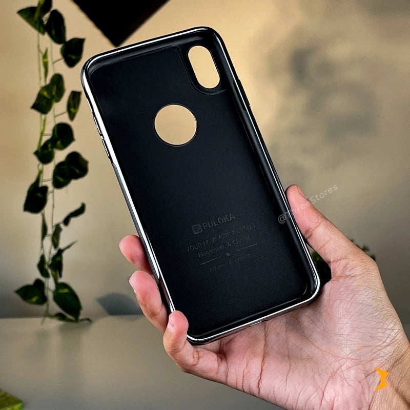 Light Sand Leather Case iPhone Xs Max