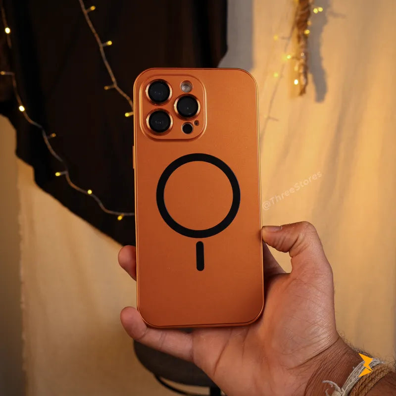 Aluminum Frame Magnetic Case iPhone 16 Pro Max