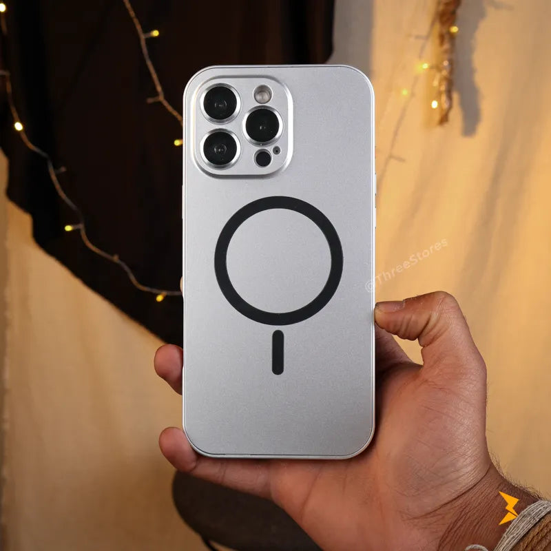 Aluminum Frame Magnetic Case iPhone 16 Pro Max