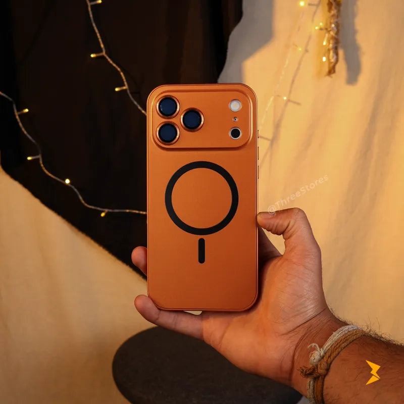 Aluminum Frame Magnetic Case iPhone 17 Pro Max