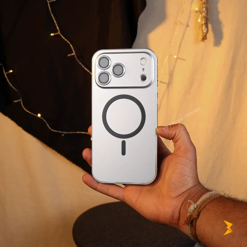 Aluminum Frame Magnetic Case iPhone 17 Pro Max