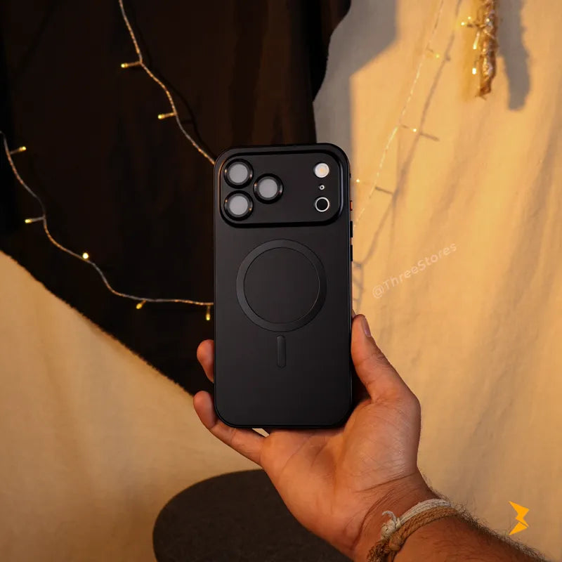 Aluminum Frame Magnetic Case iPhone 17 Pro Max