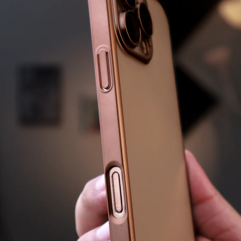 Line Frame Cam Protection Case iPhone 16 Pro Max