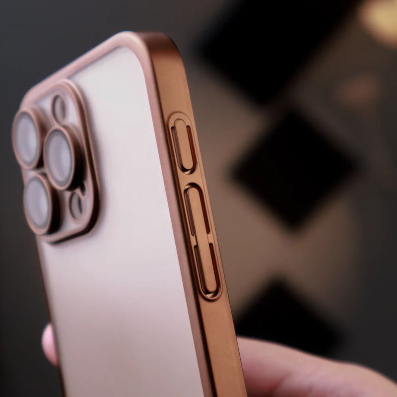 Line Frame Cam Protection Case iPhone 16 Pro Max