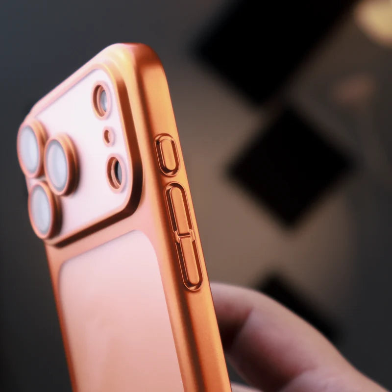 Line Frame Cam Protection Case iPhone 17 Pro Max