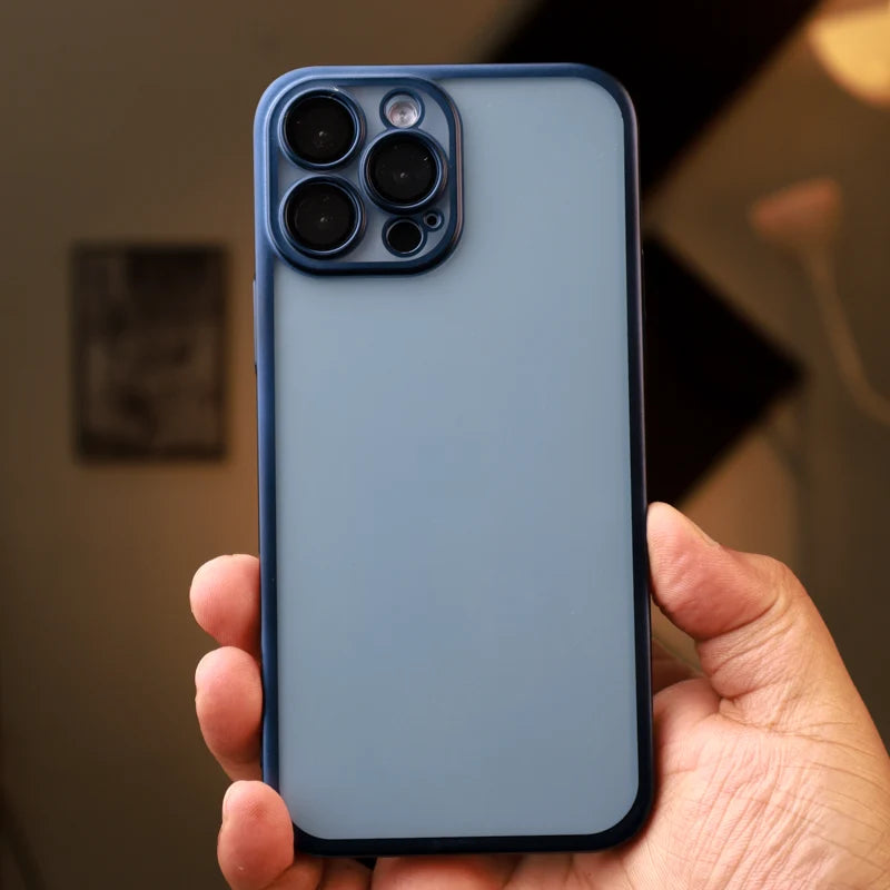 Line Frame Cam Protection Case iPhone 15 Pro Max