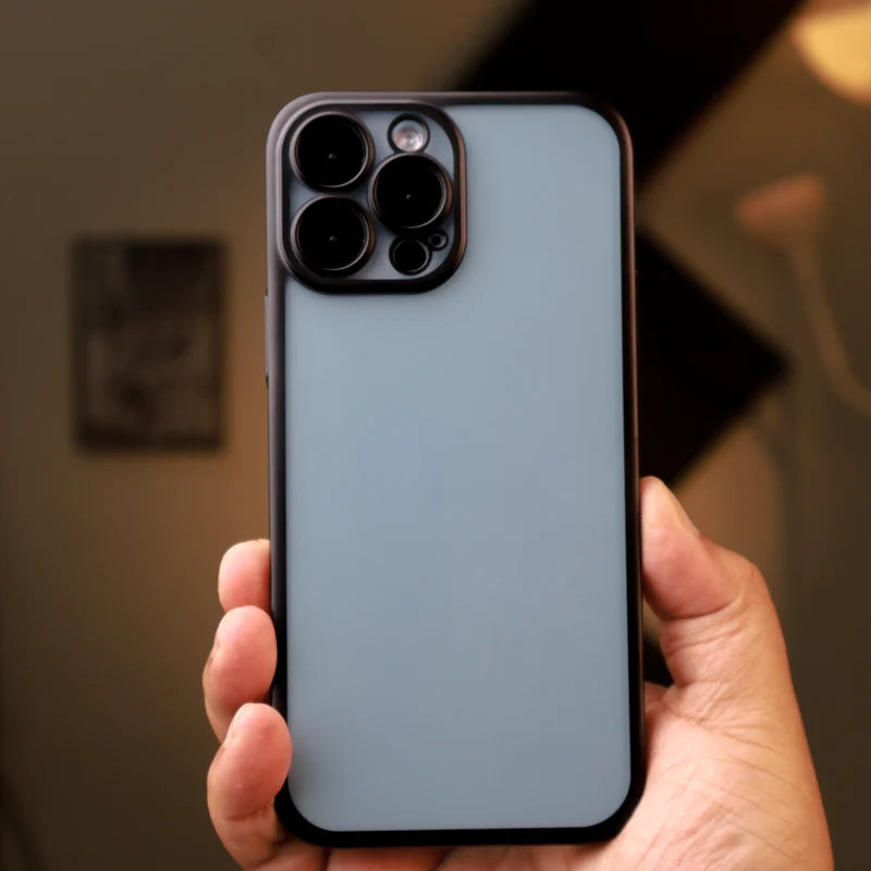 Line Frame Cam Protection Case iPhone 15 Pro Max