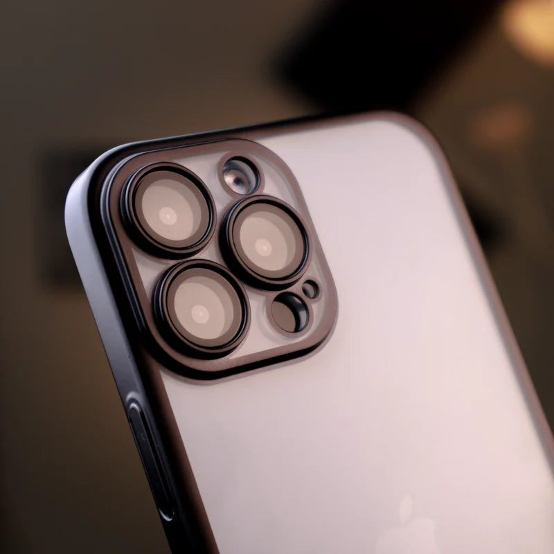 Line Frame Cam Protection Case iPhone 15 Pro Max