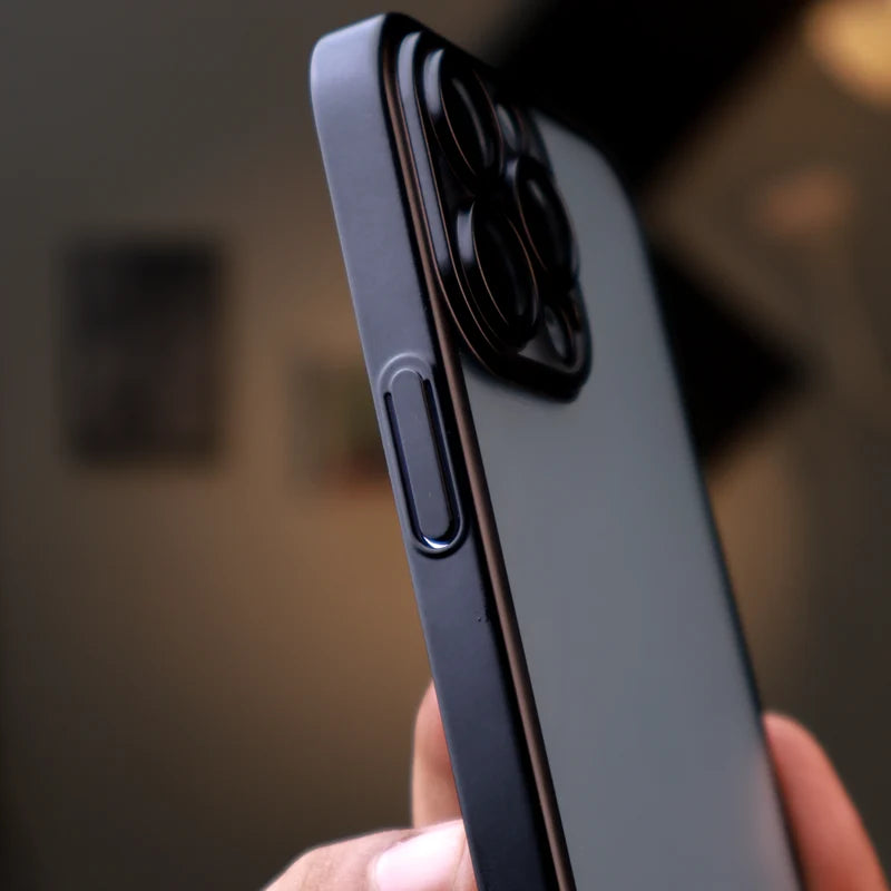 Line Frame Cam Protection Case iPhone 15 Pro Max