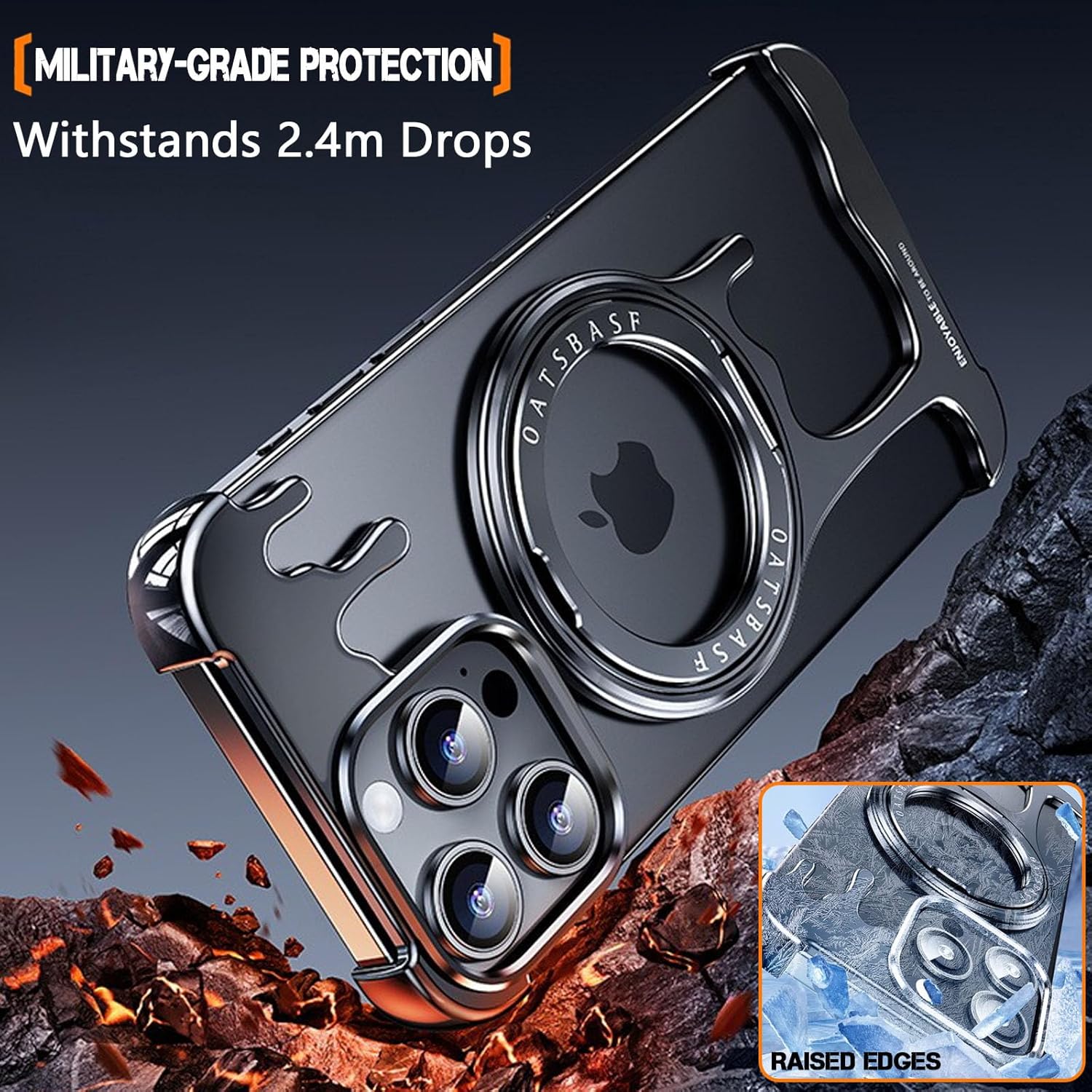 Liquid Metal Magsafe Case iPhone 15 Pro Max