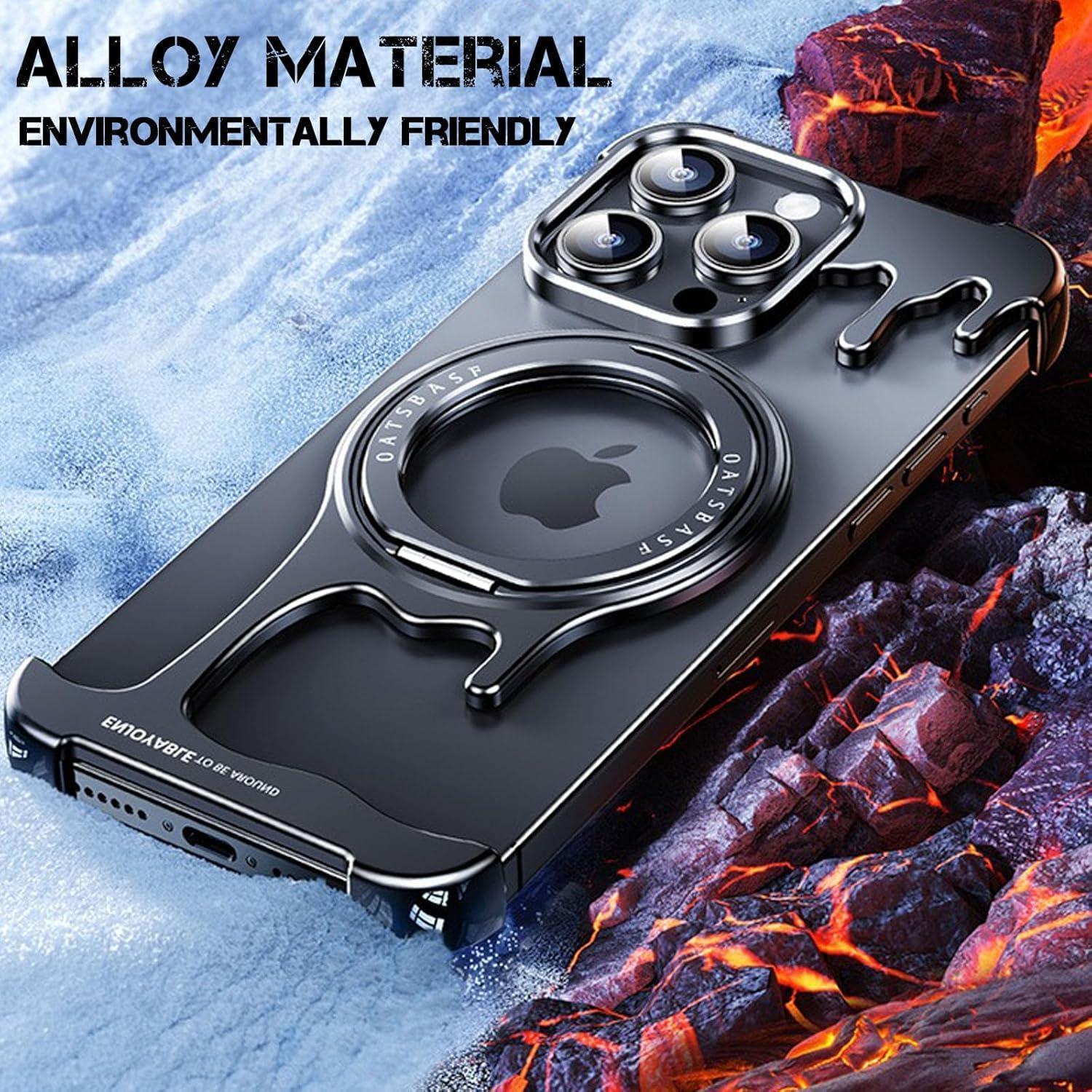 Liquid Metal Magsafe Case iPhone 15 Pro Max - Three