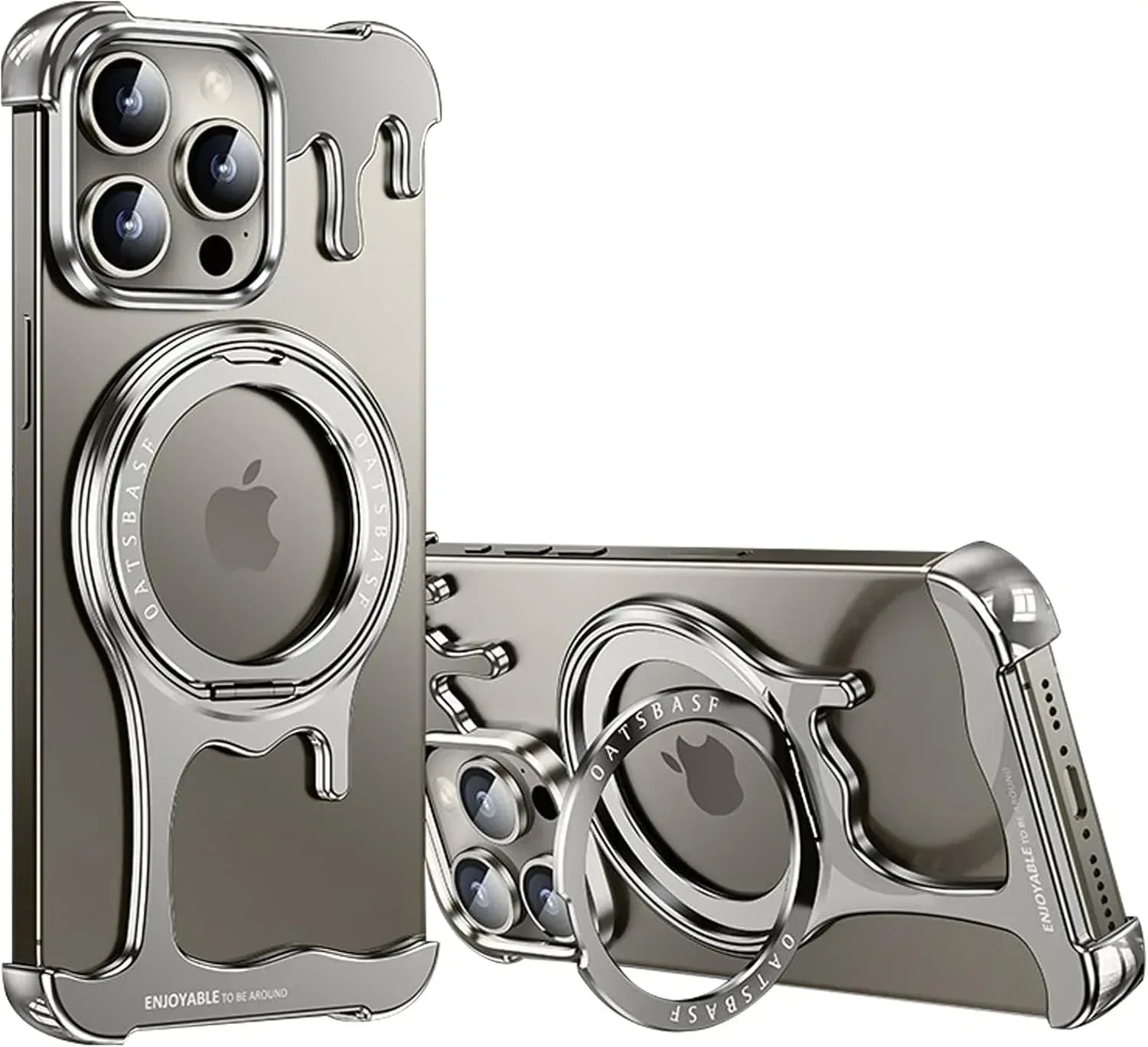 Liquid Metal Magsafe Case iPhone 15 Pro Max - Three