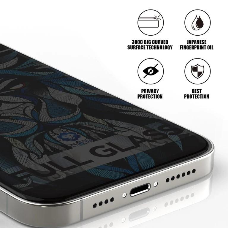 Lito 300C Edge Privacy Screen Protector iPhone 16