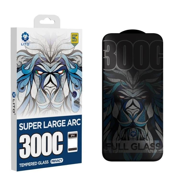 Lito 300C Edge Privacy Screen Protector iPhone 16