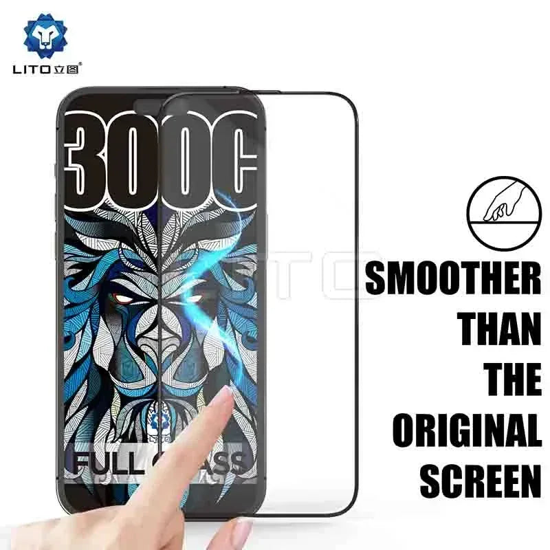 Lito 300C Edge Screen Protector iPhone 15 Pro Max - Three