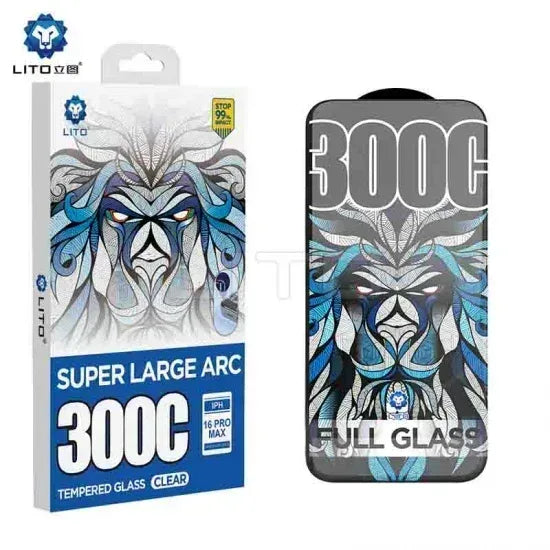 Lito 300C Edge Screen Protector iPhone 15 Pro Max - Three