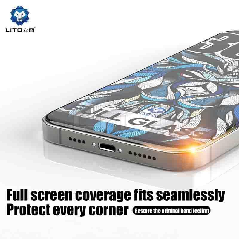 Lito 300C Edge Screen Protector iPhone 15 Pro Max - Three