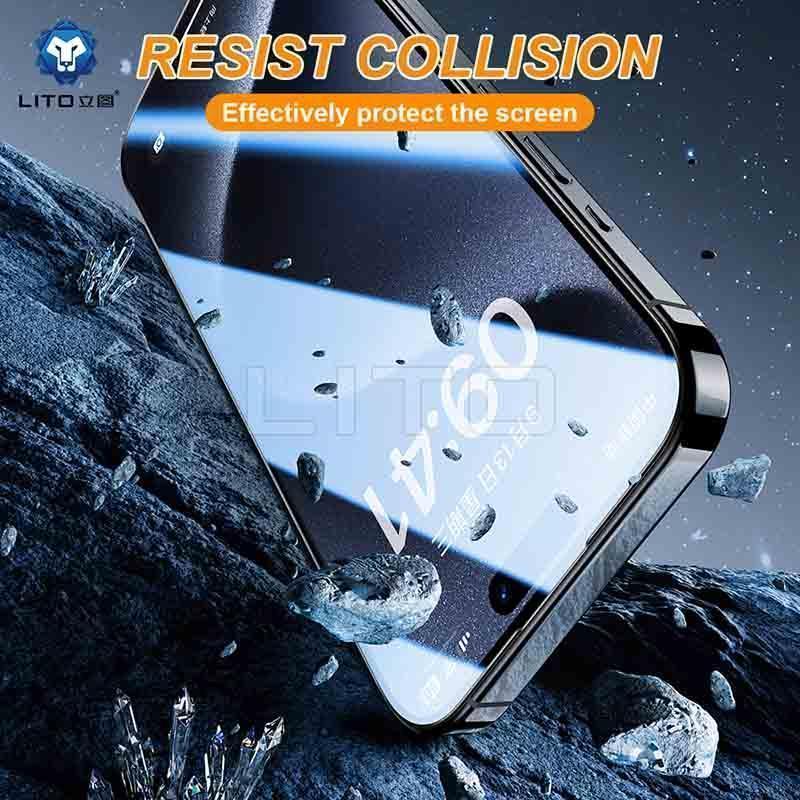 Lito AR Glass Screen Protector iPhone 13 Pro Max - Three