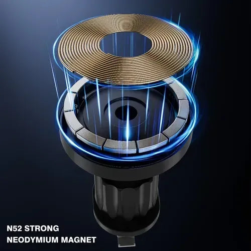 Lito Magnetic Wireless Charging Car Mount Phone Holder 15W LT-W07 - Three