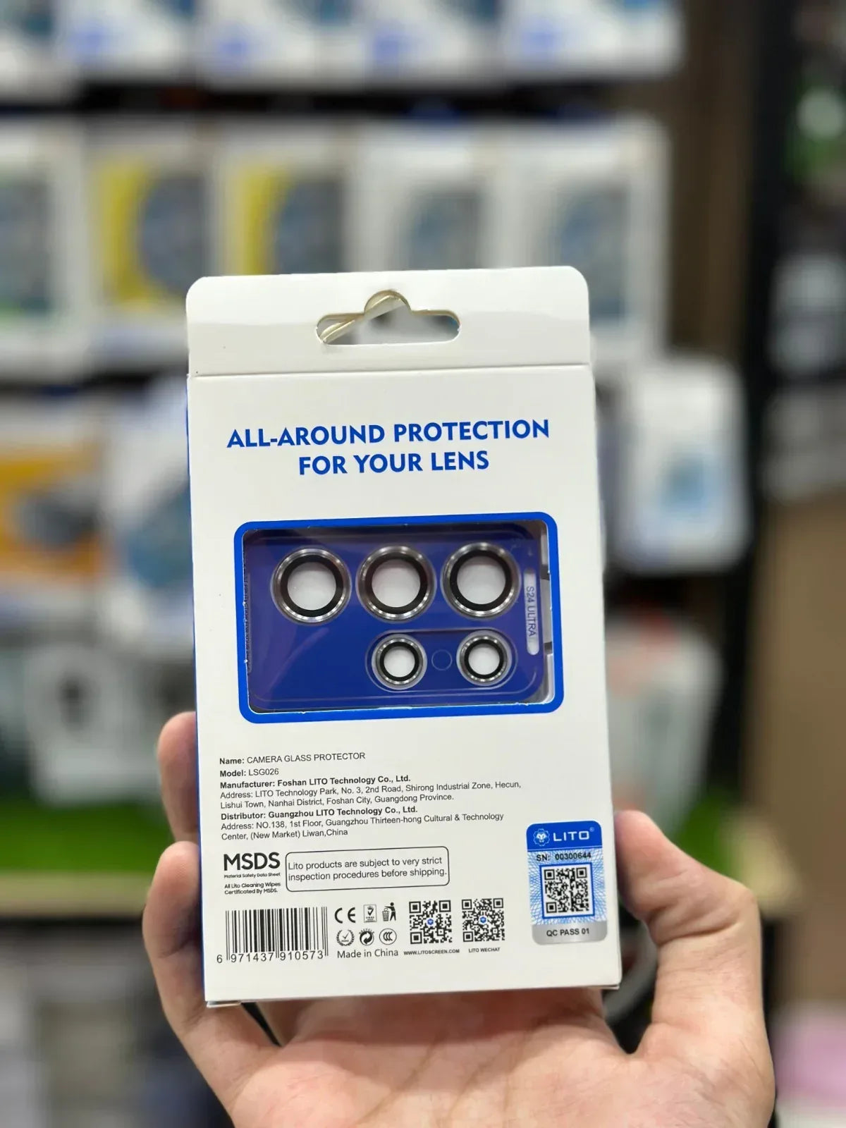 Lito S+ Camera Lens Protector Samsung S25 Ultra - Three