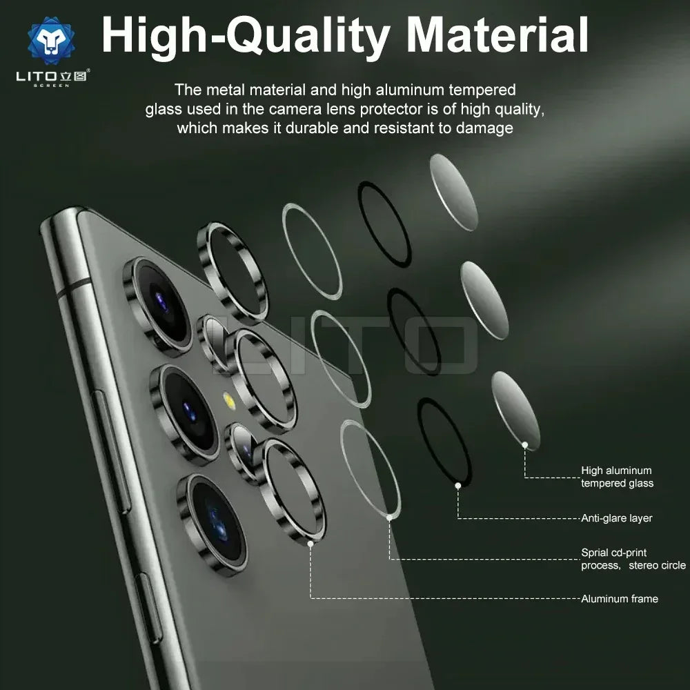 Lito S+ Camera Lens Protector Samsung S25 Ultra - Three