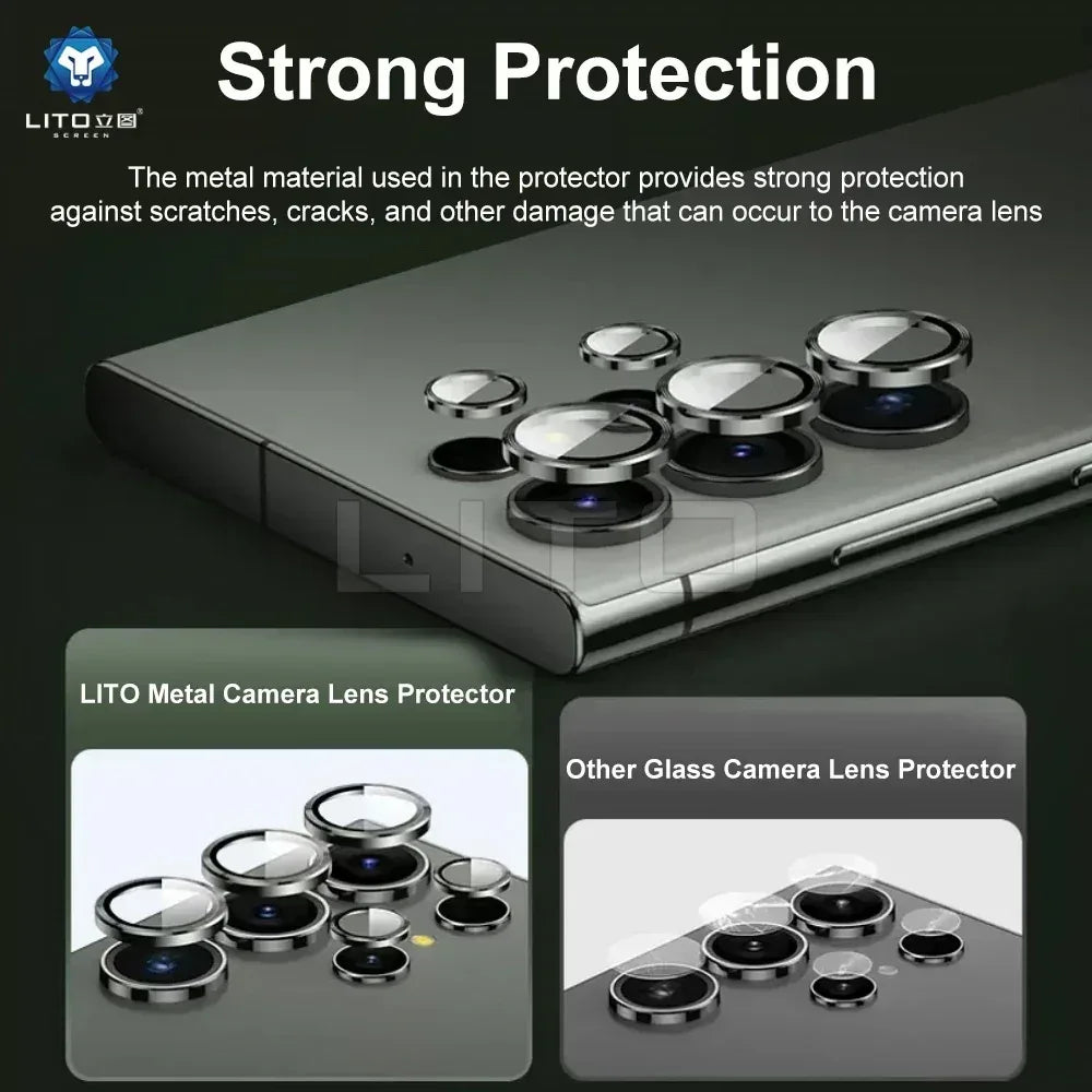 Lito S+ Camera Lens Protector Samsung S25 Ultra - Three