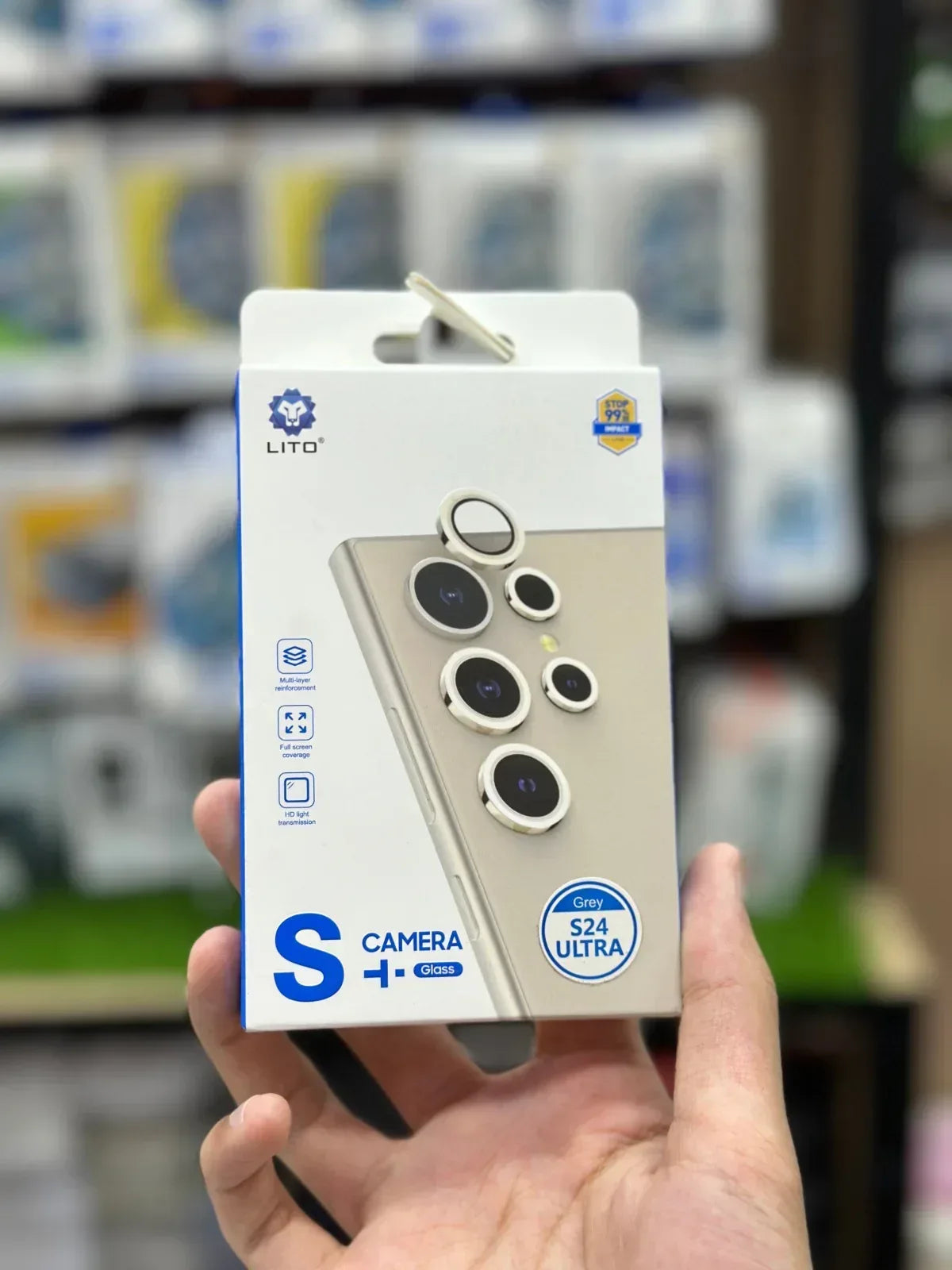 Lito S+ Camera Lens Protector Samsung S25 Ultra - Three