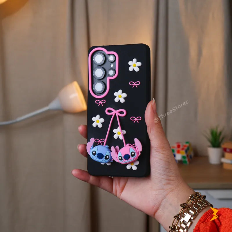 Lovely Stitch Case Samsung S26 Ultra