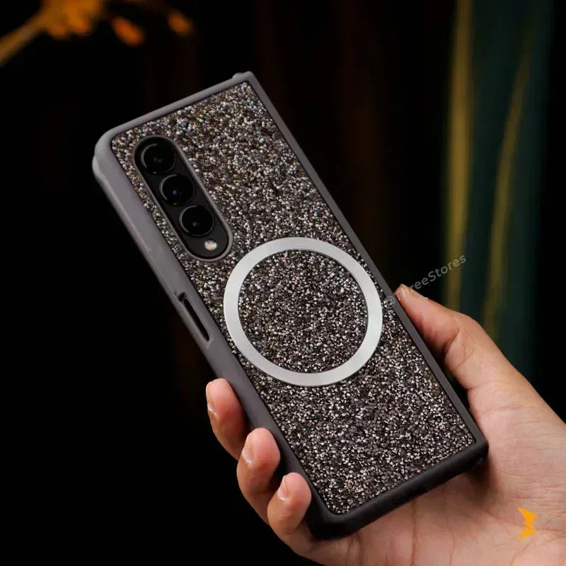 Luna Glitter Magsafe Case Samsung Z Fold 6 - Three