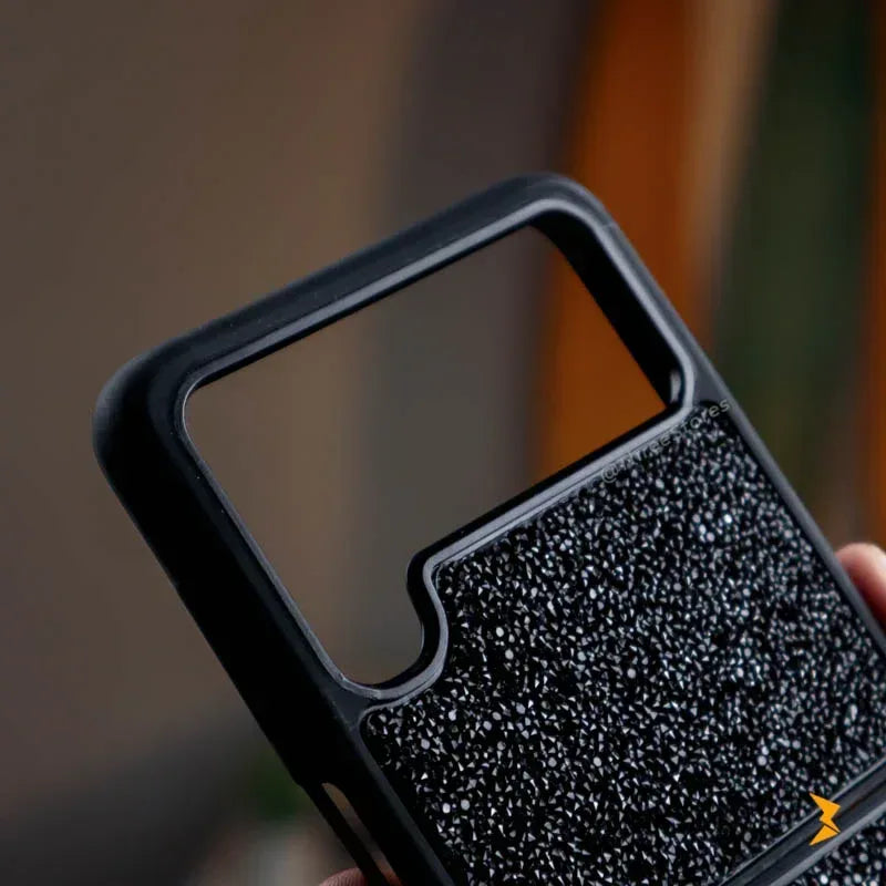 Luna Glitter Magsafe Case Samsung Z Flip 3 - Three