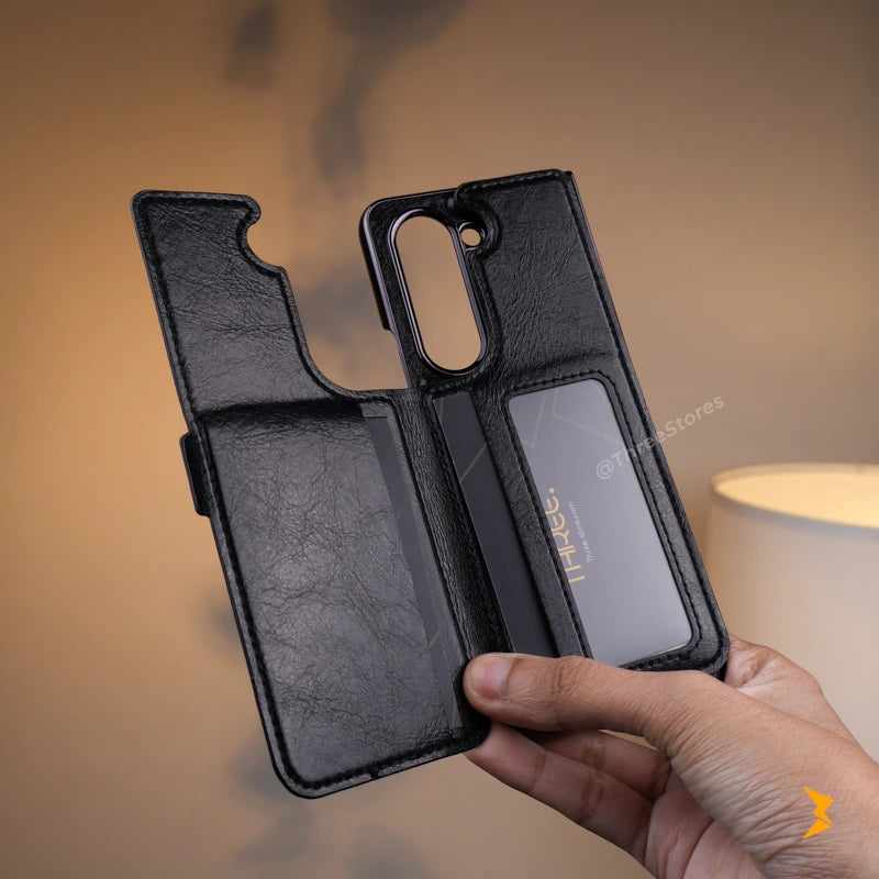 Luxurious Wallet Fold Case Samsung Z Fold 7