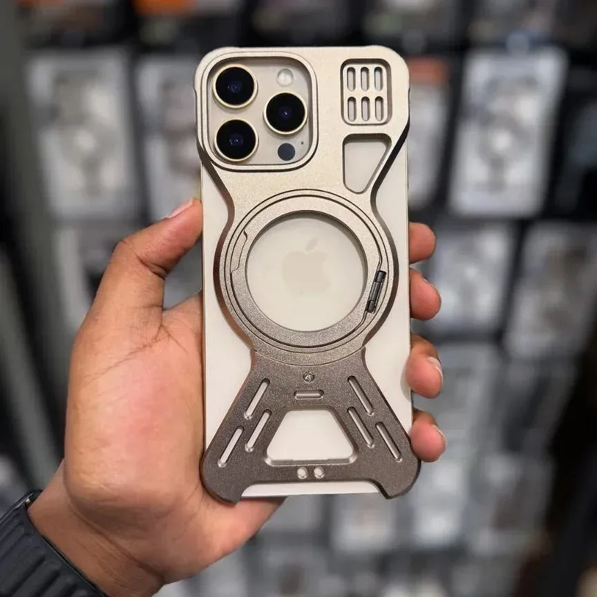 Machine Head Armor Metal Case iPhone 16 Pro Max - Three