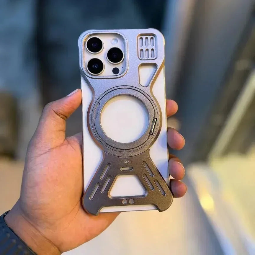 Machine Head Armor Metal Case iPhone 16 Pro Max - Three