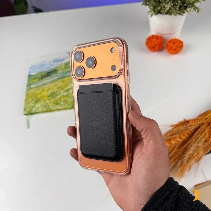 MagStash Leather Wallet - Three