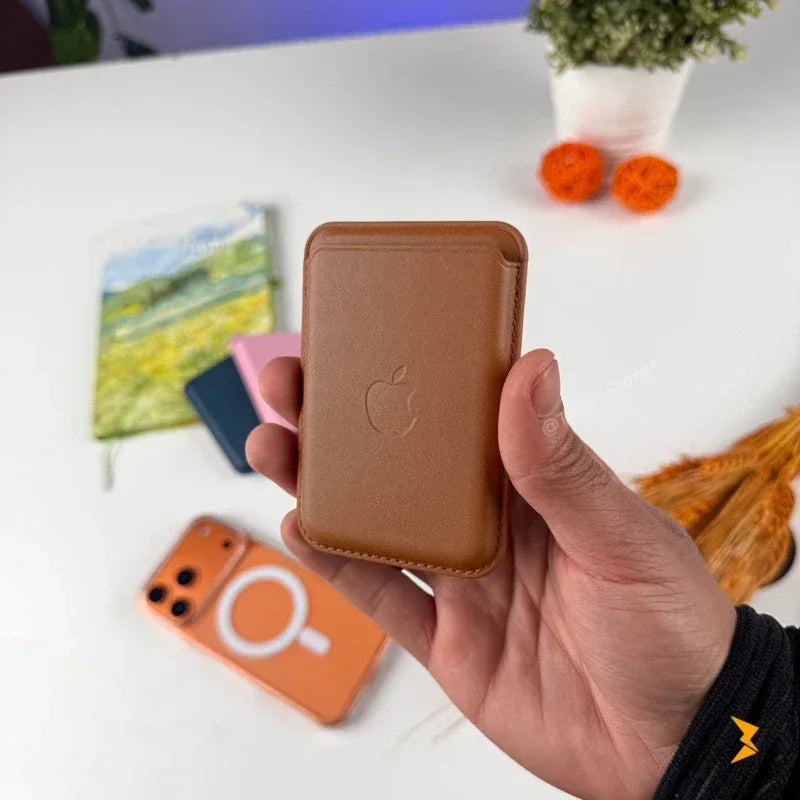 MagStash Leather Wallet - Three