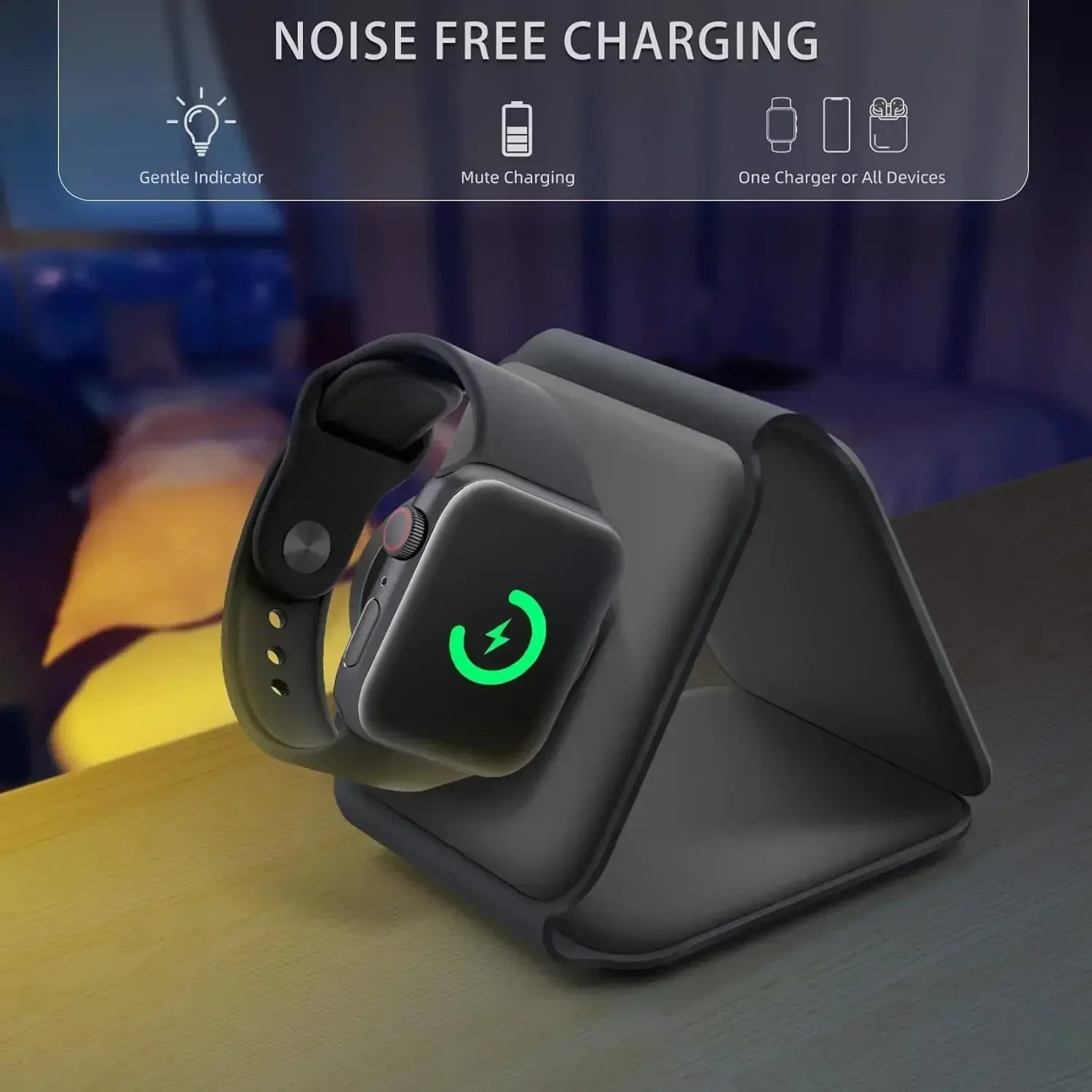 Magnetic Suitable Wireless Charger 3 in 1 - Three