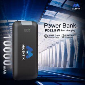 Majentik 10000 mAh Power Bank MJ-10 - Three